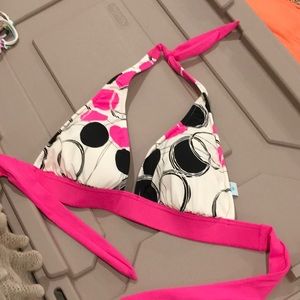 Venus bikini top pink band